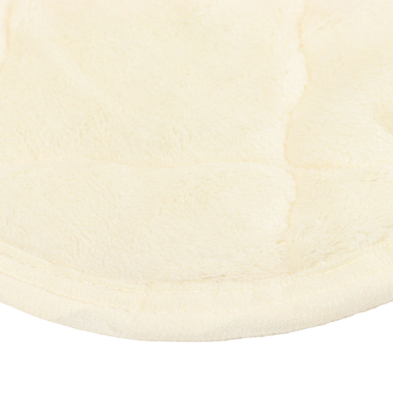 あったか 敷きパッド シングル(100×205cm)アイボリー