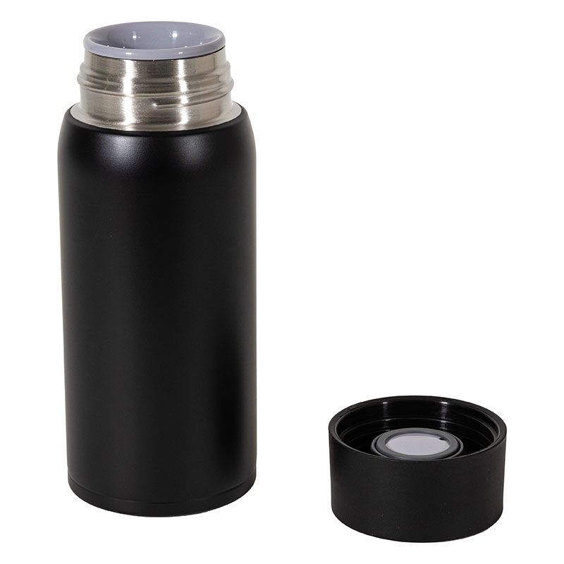 軽量ステンレスマグボトル スクリュータイプ 350ml 保温・保冷 ブラック