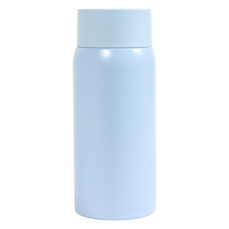 軽量ステンレスマグボトル スクリュータイプ 350ml 保温・保冷 ブルー