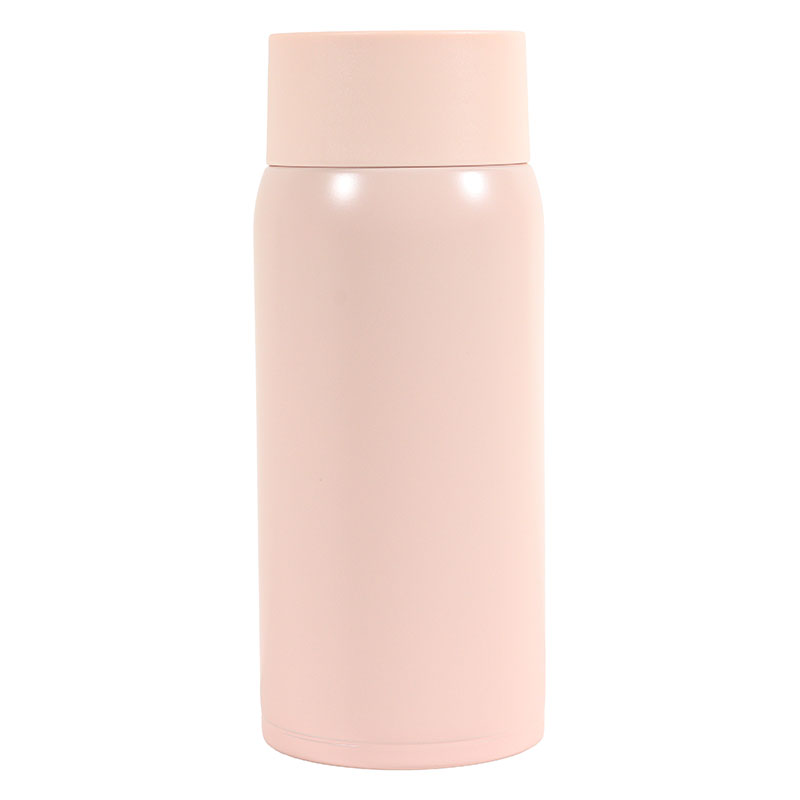 軽量ステンレスマグボトル スクリュータイプ 350ml 保温・保冷 ピンク