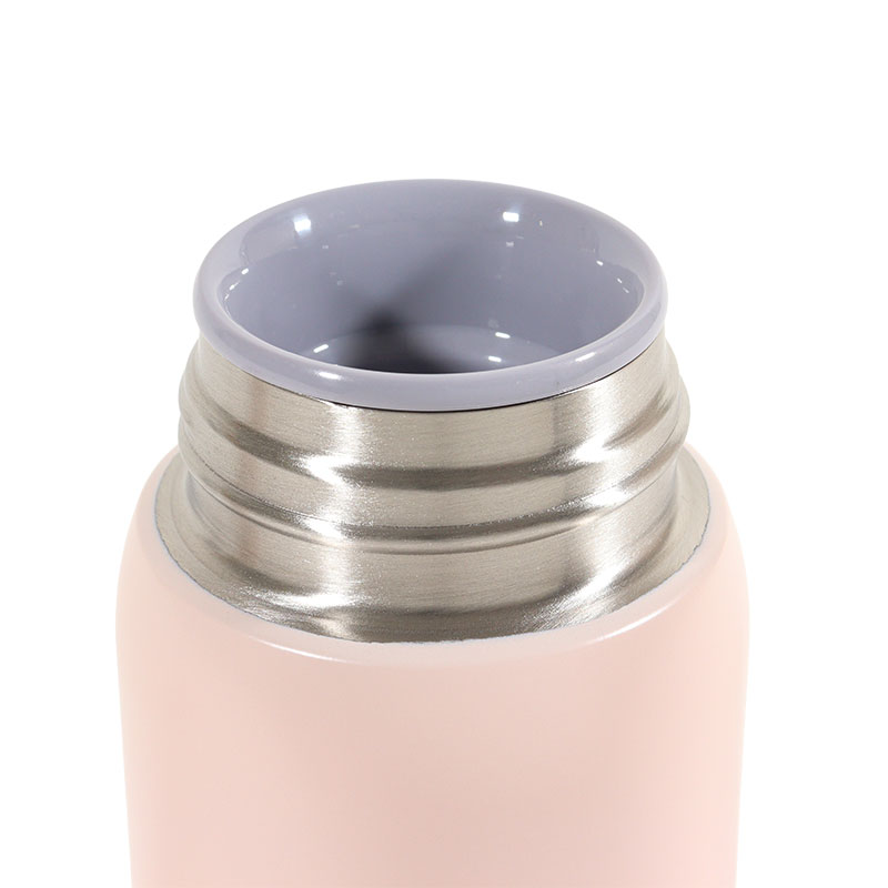 軽量ステンレスマグボトル スクリュータイプ 350ml 保温・保冷 ピンク