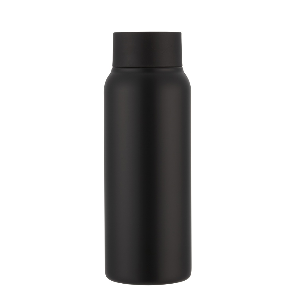 軽量ステンレスマグボトル スクリュータイプ 600ml 保温・保冷 ブラック