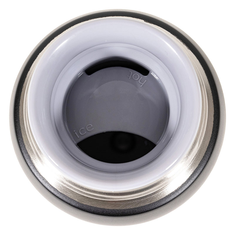 軽量ステンレスマグボトル スクリュータイプ 600ml 保温・保冷 ブラック