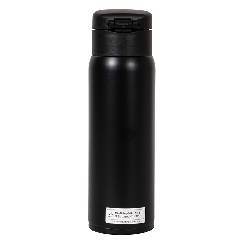 軽量ステンレスマグボトル ワンタッチタイプ 480ml 保温・保冷 ブラック