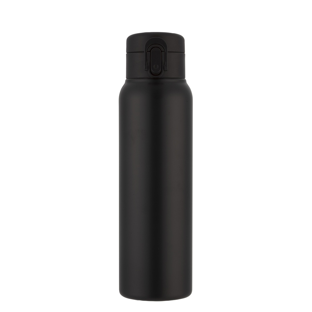 軽量ステンレスマグボトル ワンタッチタイプ 750ml 保温・保冷 ブラック