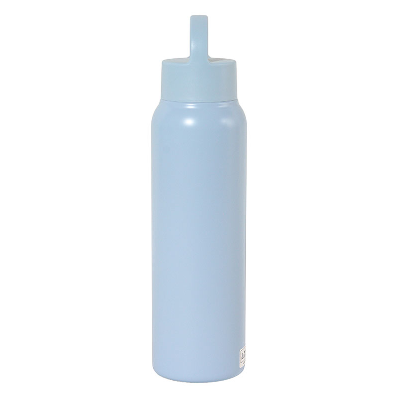 持ち手付 軽量ステンレスマグボトル スクリュータイプ 750ml 保温・保冷 ブルー