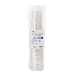 クリアカップ 420ml 30個入