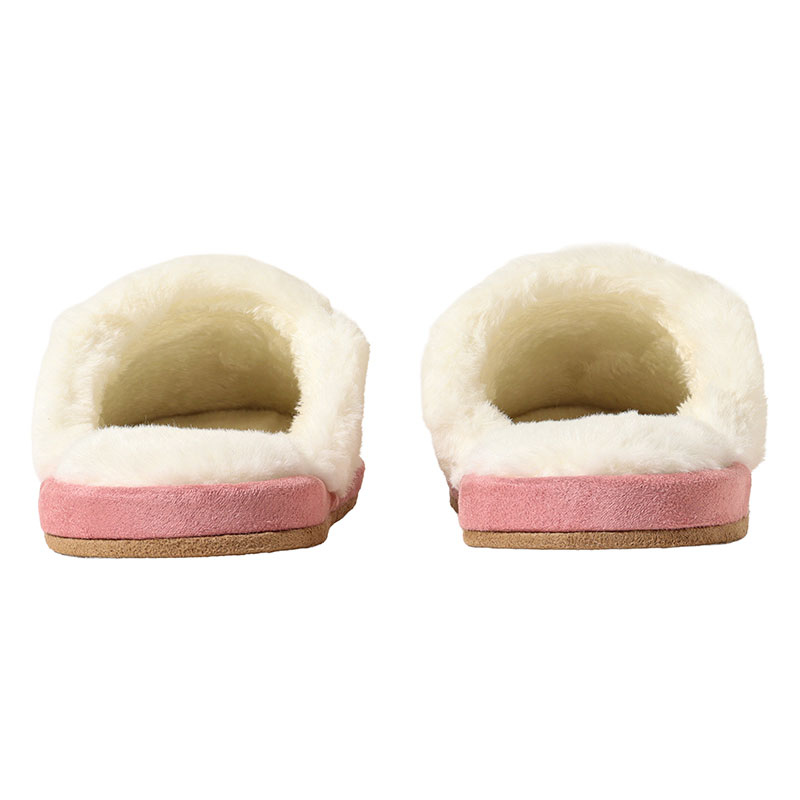 【お取り寄せ商品】ボア縁スリッパ M（23～25cm）ピンク