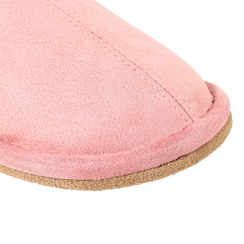【お取り寄せ商品】ボア縁スリッパ M（23～25cm）ピンク