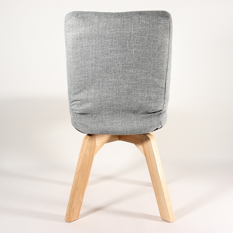 背中にフィット回転座椅子 グレー MQML-エルフ(GY)