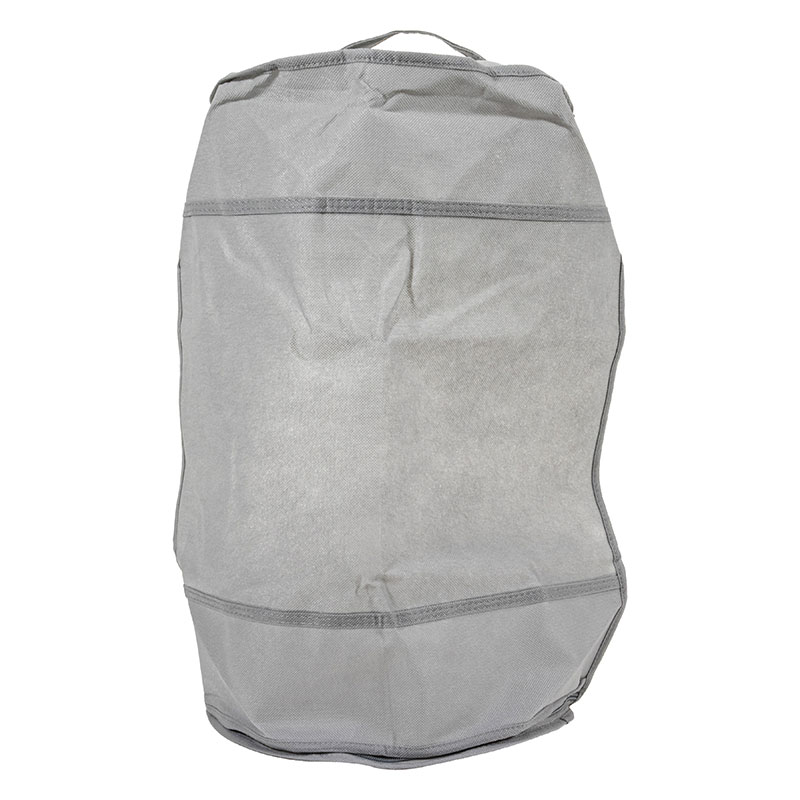 掛ふとん袋 直径30×50cm ライトグレー