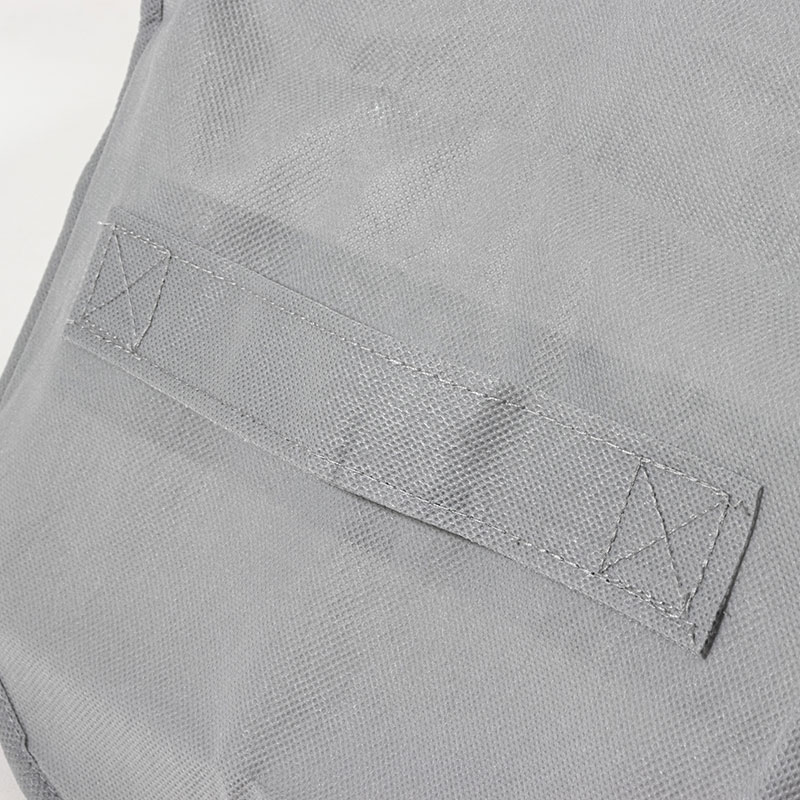 掛ふとん袋 直径30×50cm ライトグレー