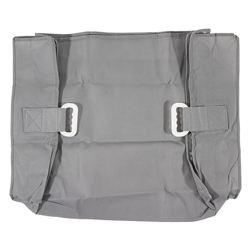 ハンドル付きふとん袋 小(70×50×高さ16.5cm)ライトグレー