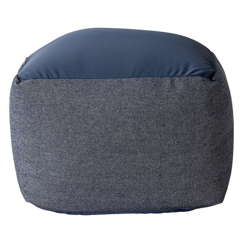 コンパクトビーズソファー 40×40×27cm ネイビー