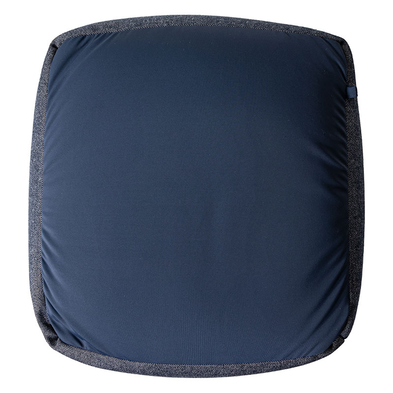 コンパクトビーズソファー 40×40×27cm ネイビー