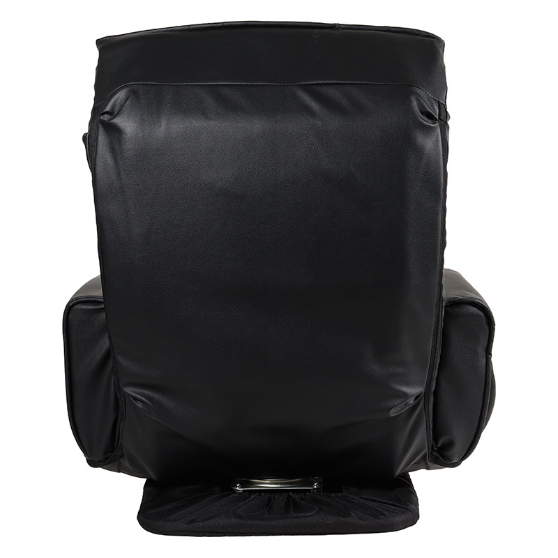 肘付き回転座椅子 ブラック MNLK-ビーカム(BK)