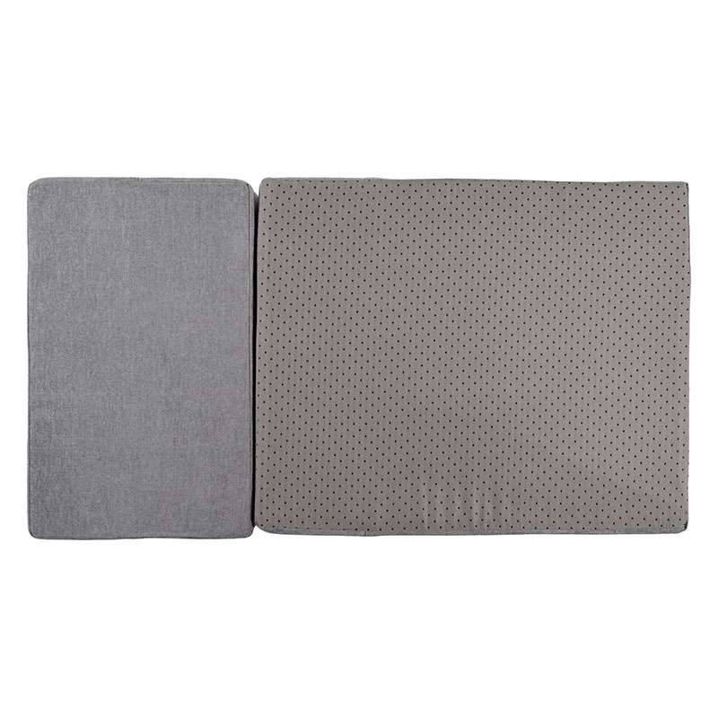 1段でマットとしても使える ペットステップ 2段 グレー