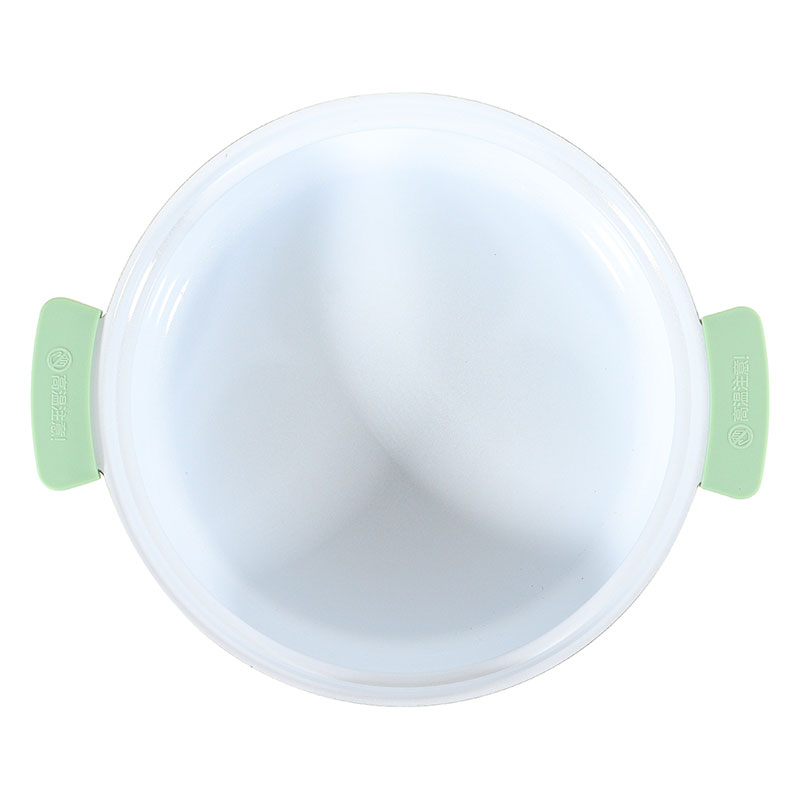 【お取り寄せ商品】お手入れカンタン 軽量セラミック卓上鍋 27cm(5～6人用)ガス火・IH対応 グリーン