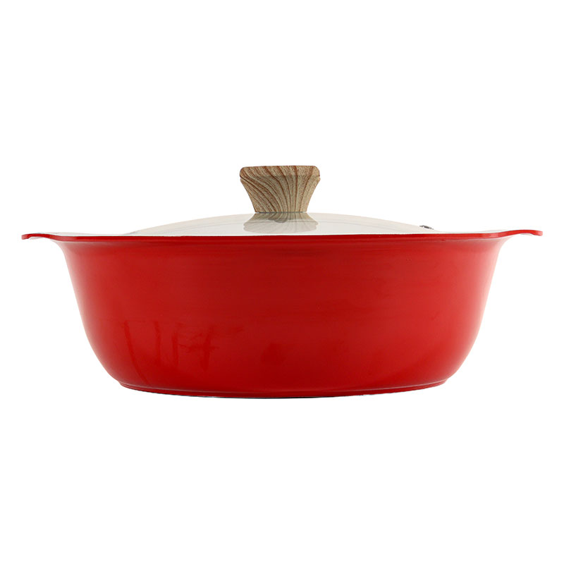 2つの味が楽しめる 卓上仕切り鍋 28cm(4～5人用)ガス火・IH対応