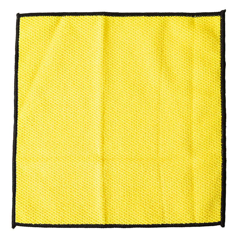 ガラス用 汚れ取りクロス イエロー