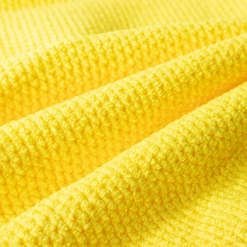 ガラス用 汚れ取りクロス イエロー