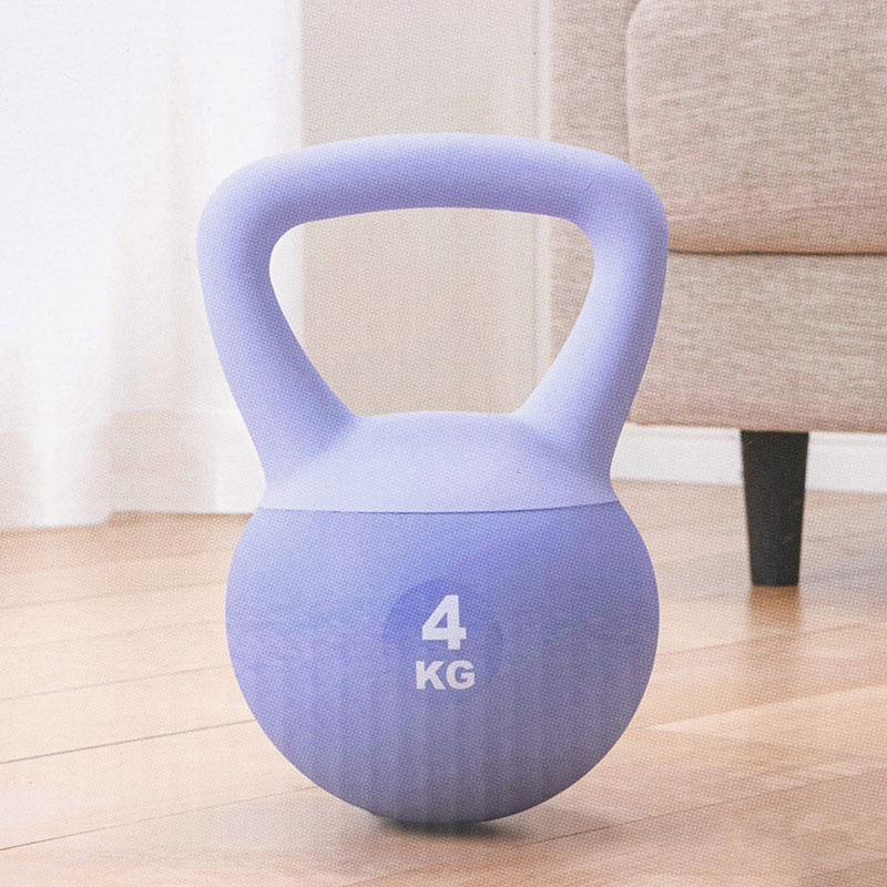 やわらかケトルベル ラベンダー 4kg