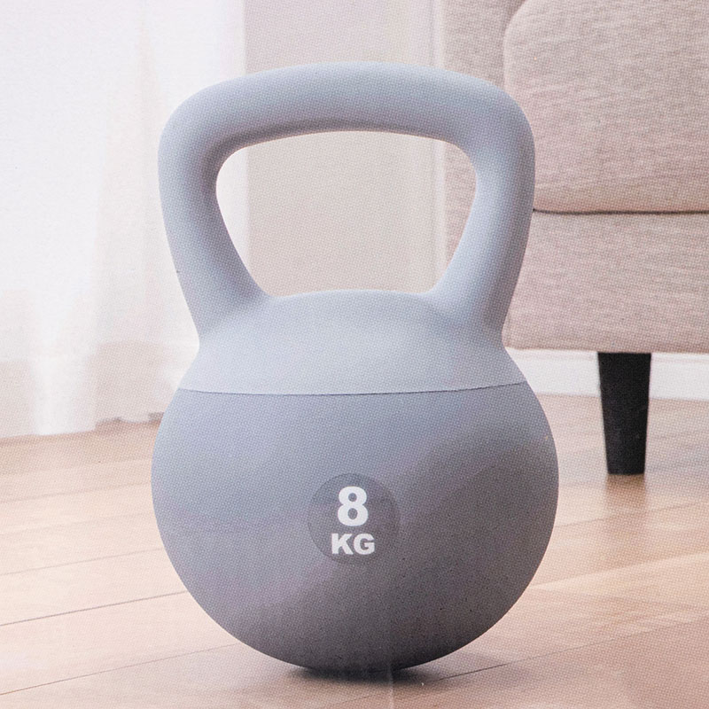やわらかケトルベル グレー 8kg