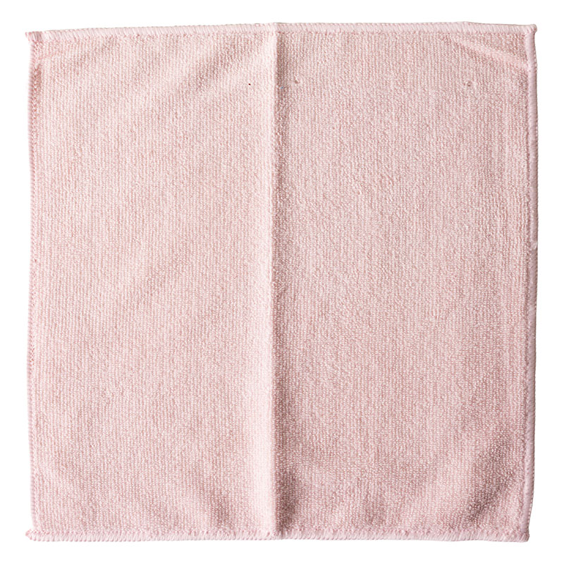 吸水速乾 マイクロファイバークロス 30×30cm 3枚組 ピンク