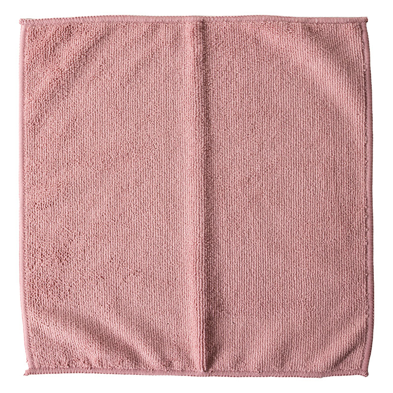 吸水速乾 マイクロファイバークロス 30×30cm 3枚組 ピンク
