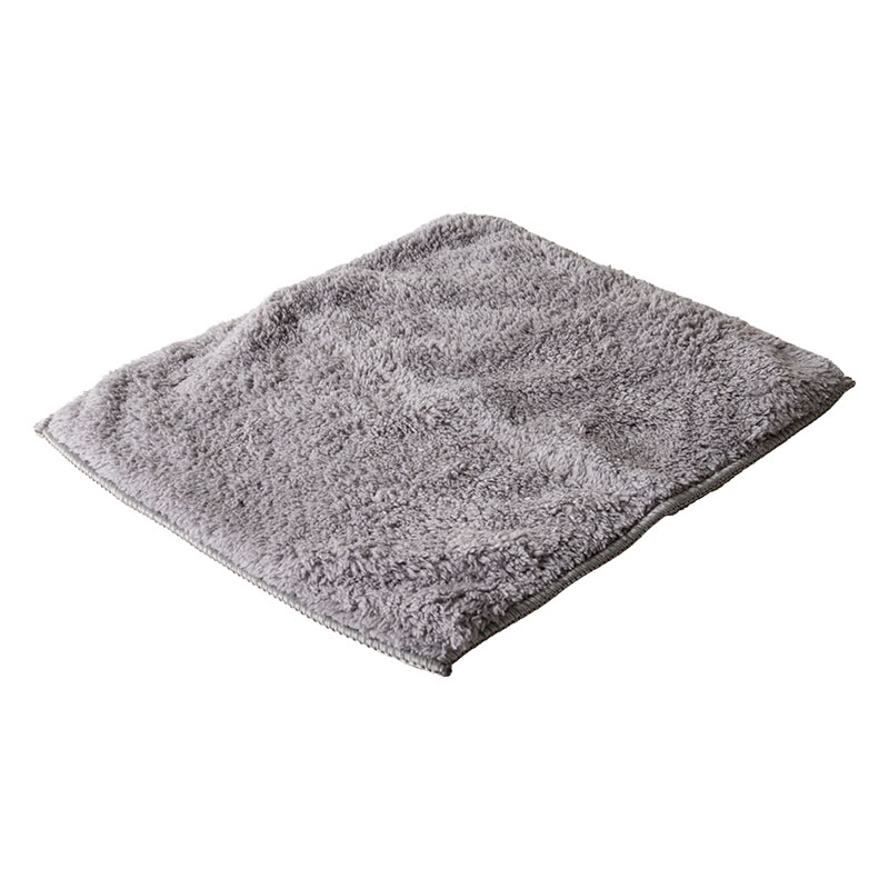 ふわふわマイクロファイバークロス 25×30cm 2枚組 グレー