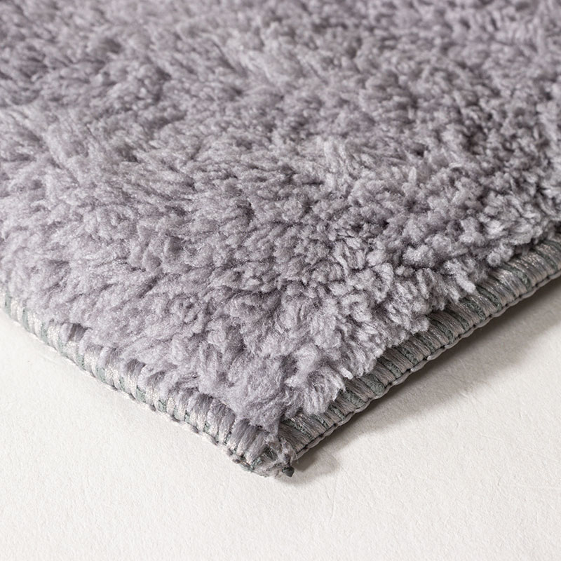 ふわふわマイクロファイバークロス 25×30cm 2枚組 グレー