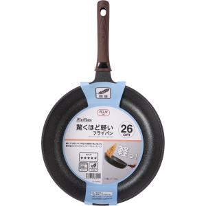 驚くほど軽い フライパン 26cm ガス火専用