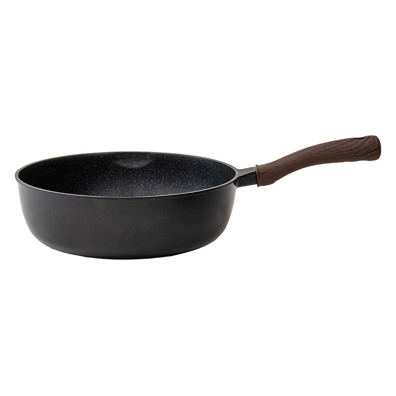 驚くほど軽い 超深型 フライパン 28cm ガス火専用