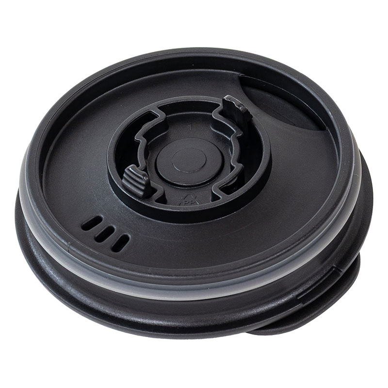 飲み物本来の風味が楽しめる セラミックコートマグカップ 280ml 保温・保冷 ブラック