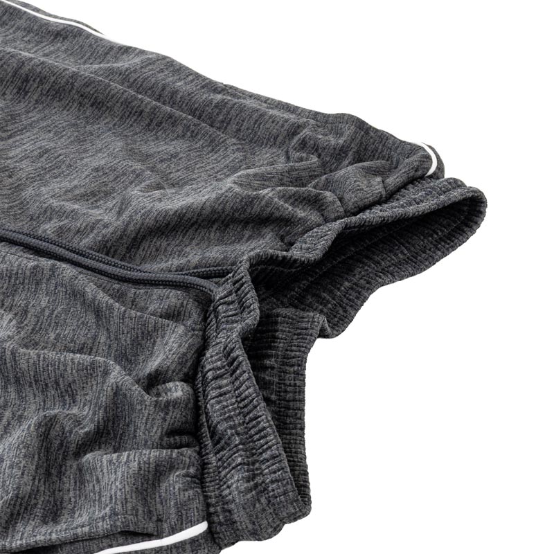 レディース DRYハーフパンツ 杢チャコール