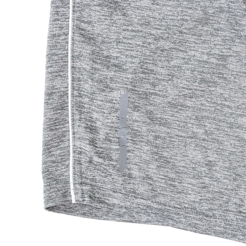 レディース DRYハーフパンツ 杢グレー