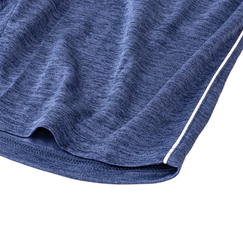 レディース DRYハーフパンツ 杢ネイビー