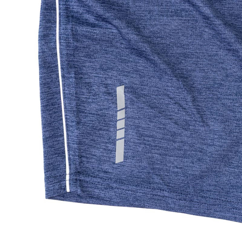 レディース DRYハーフパンツ 杢ネイビー