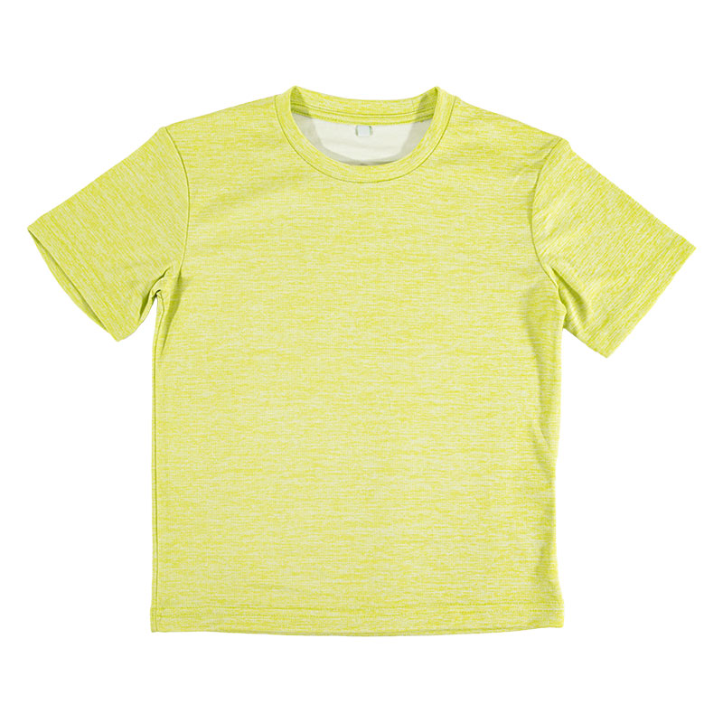 キッズ DRYメッシュTシャツ ライム 160cm