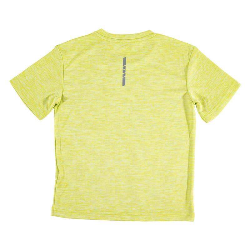 キッズ DRYメッシュTシャツ ライム 160cm