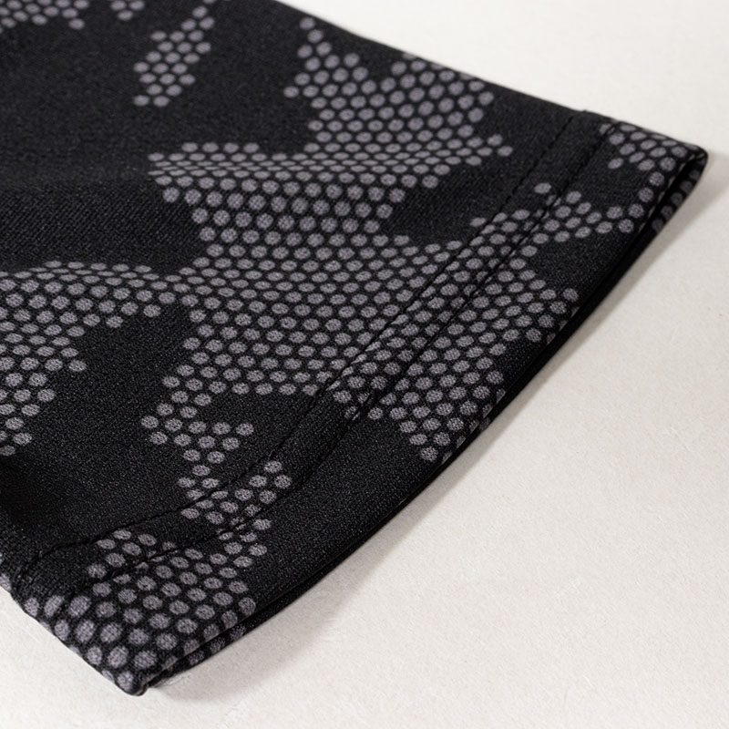 キッズ DRYメッシュTシャツ ブラック迷彩 160cm
