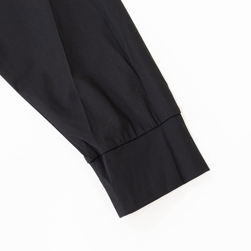 メンズ 冷感UVパーカー ブラック