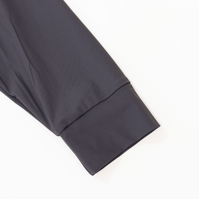 メンズ 冷感UVパーカー チャコール