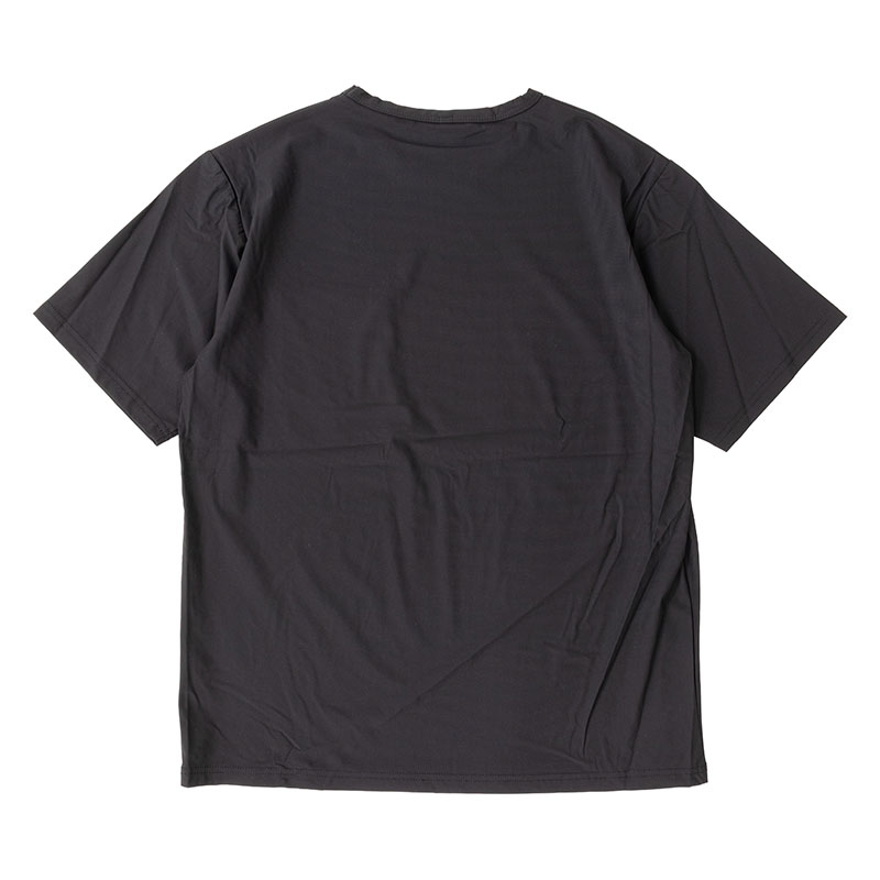 メンズ 冷感Tシャツ 半袖 ブラック