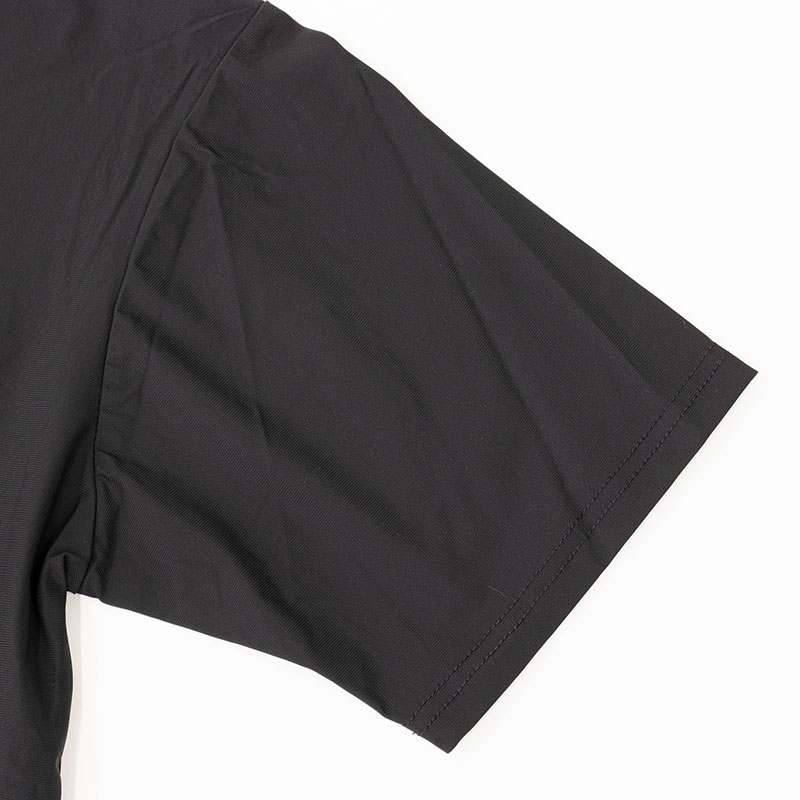メンズ 冷感Tシャツ 半袖 ブラック