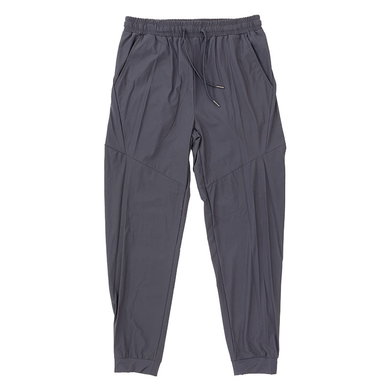 メンズ 冷感ロングパンツ チャコール