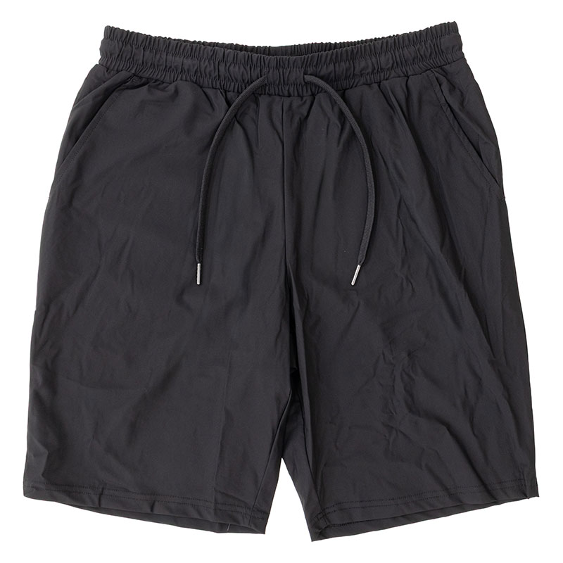 メンズ 冷感ハーフパンツ ブラック