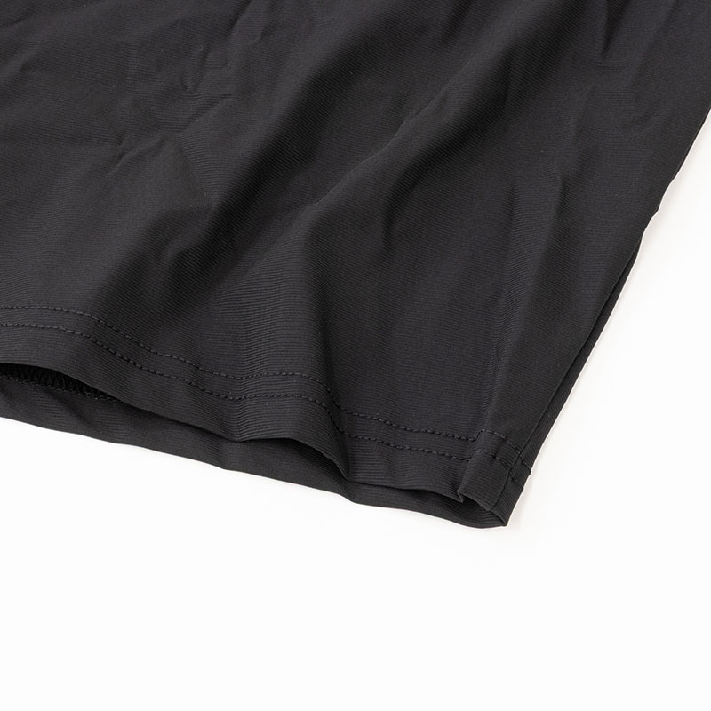 メンズ 冷感ハーフパンツ ブラック