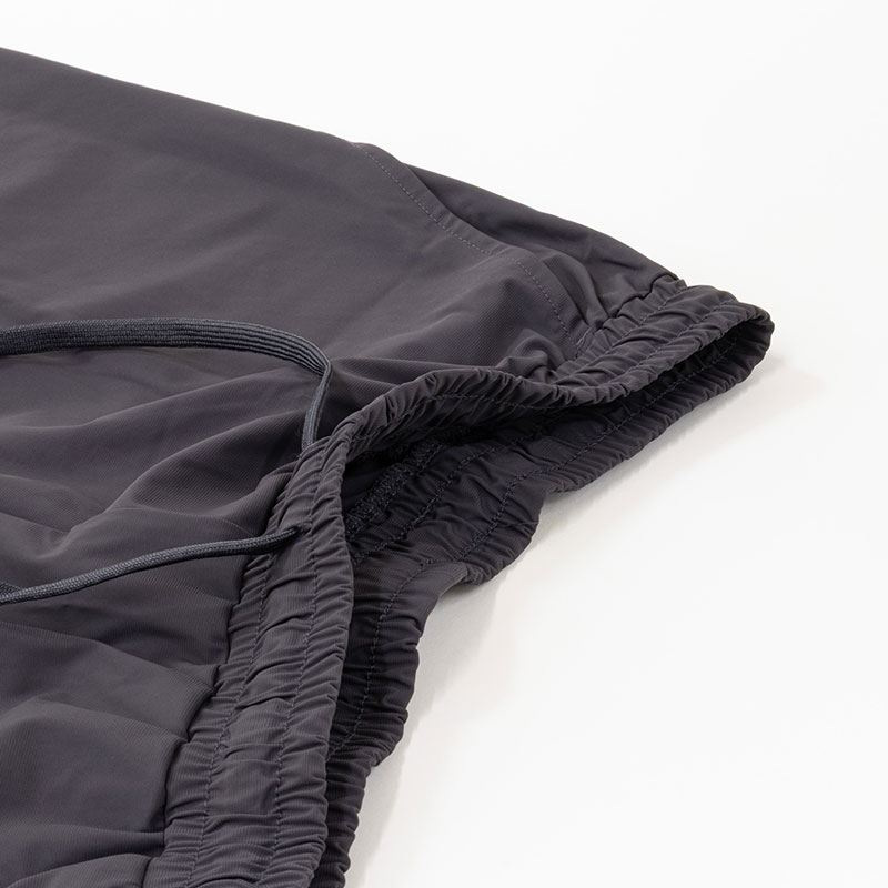 メンズ 冷感ハーフパンツ チャコール