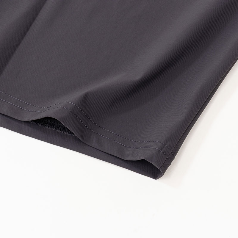 メンズ 冷感ハーフパンツ チャコール